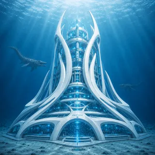 The Open Ribcage: an airy ISEMH node of open arches framing a glowing lattice core.